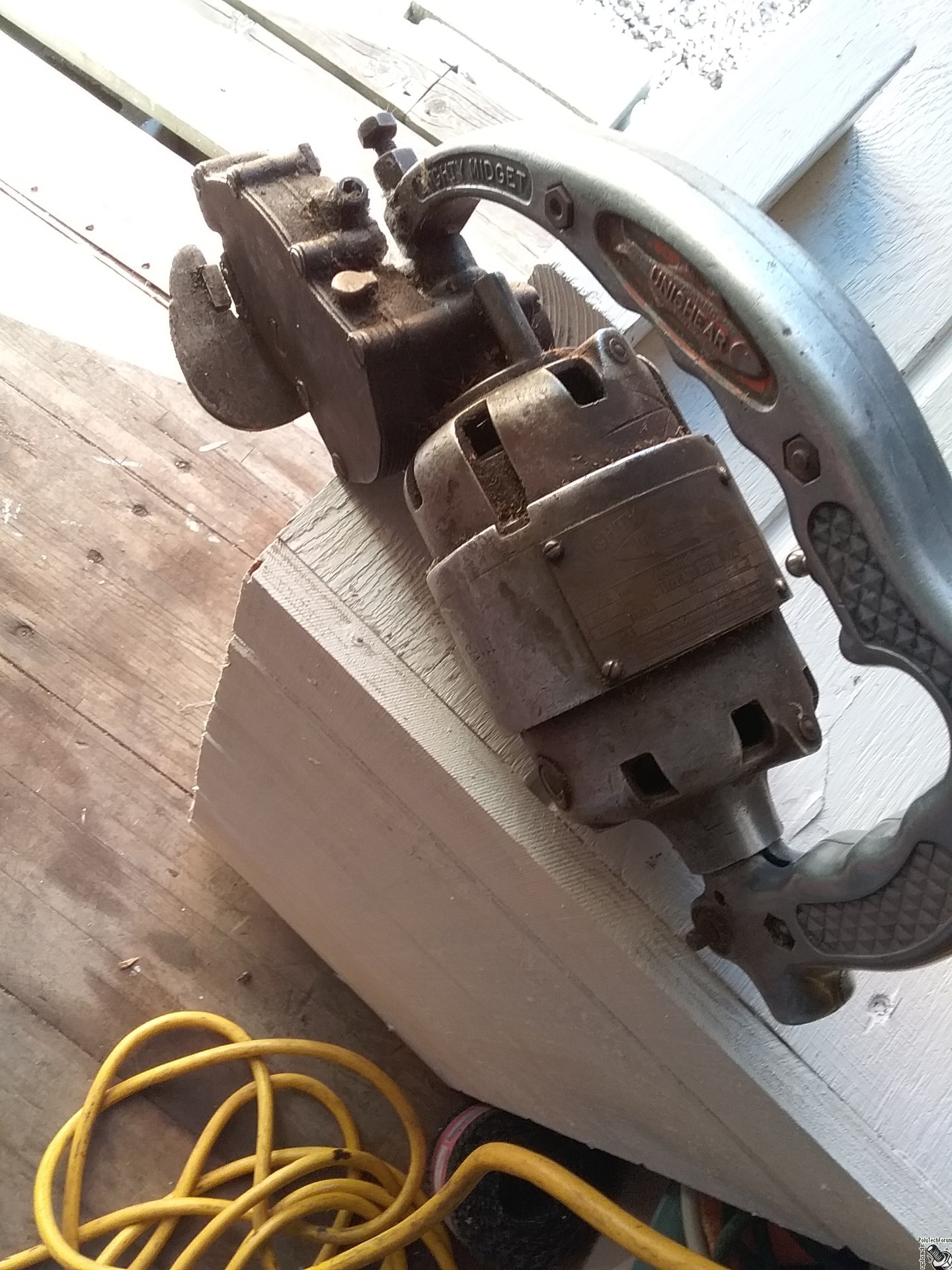 Image for Mighty midget unishear Westinghouse 220 volt. Looking for age and value.