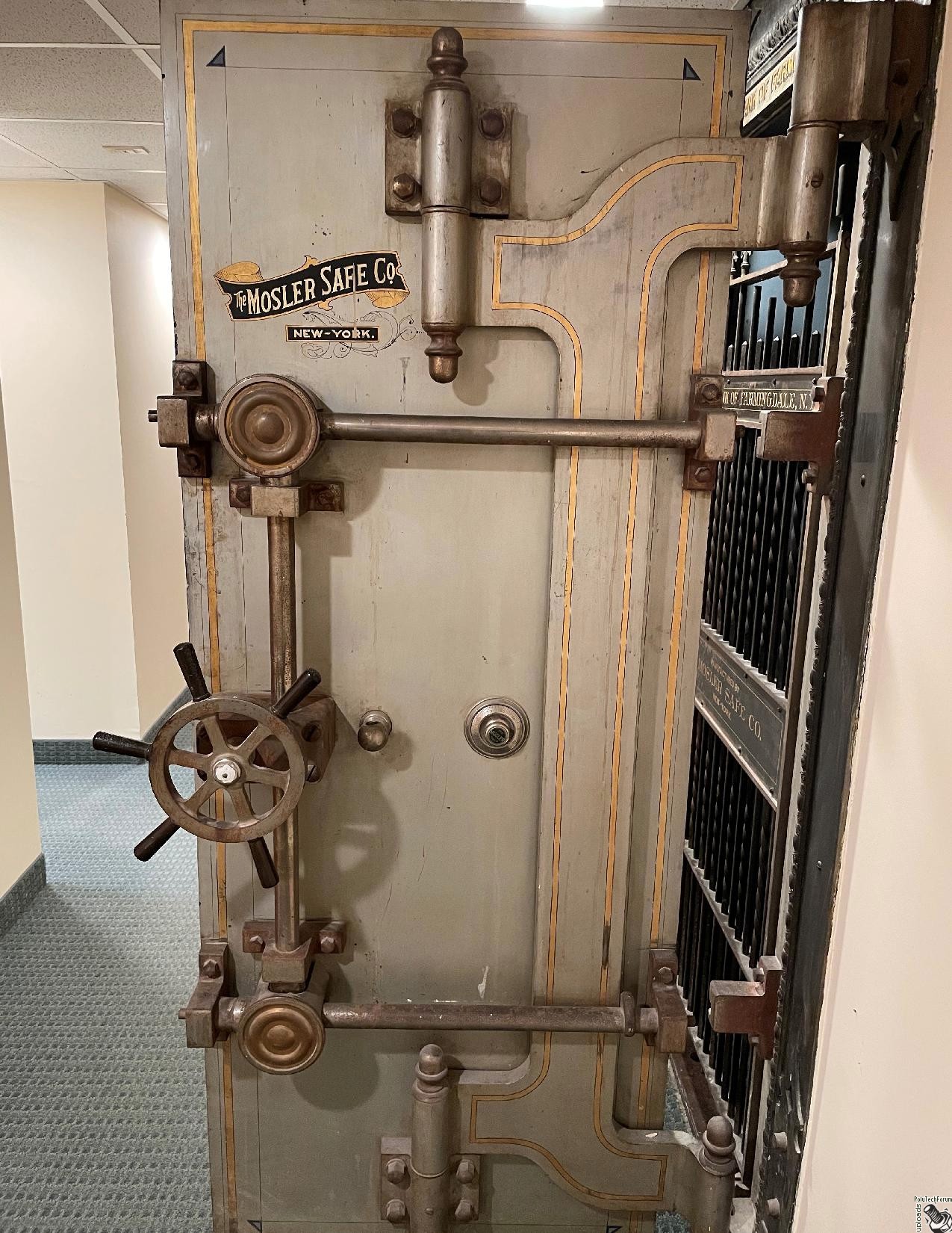 Image for How to reset combination for a Mosler bank safe, installed in 1930 approximately